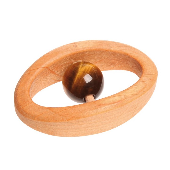 Sonajero con ojo de tigre - Géminis.