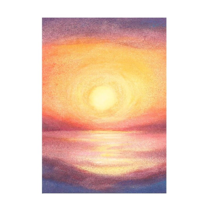 Postal - El atardecer