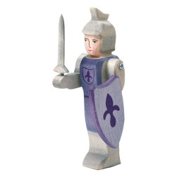 Caballero de pie - azul.