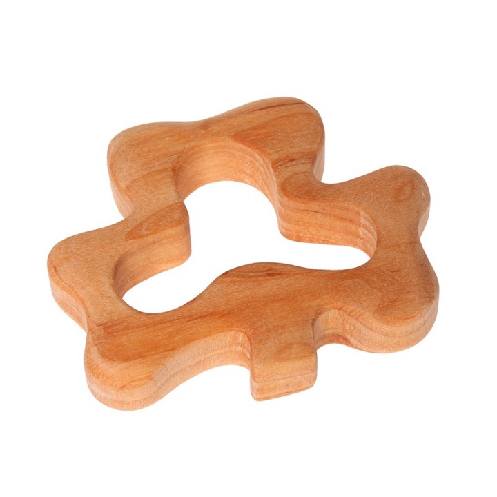 Mordedor de madera - Trébol 