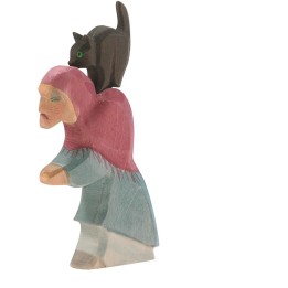 Bruja con gato