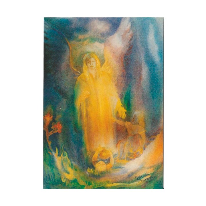 Postal Ángel de la guarda 