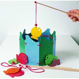 Juego de pescar.