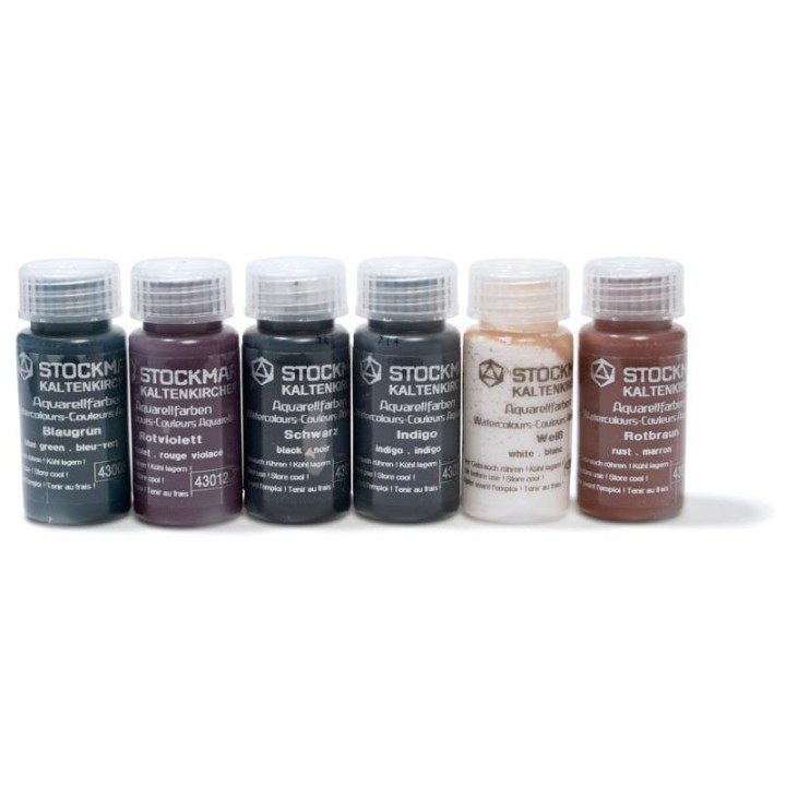 Stockmar - 6 botes de acuarela de 20 ml secundario.