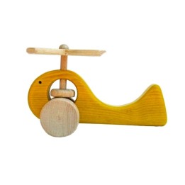 Helicóptero de madera