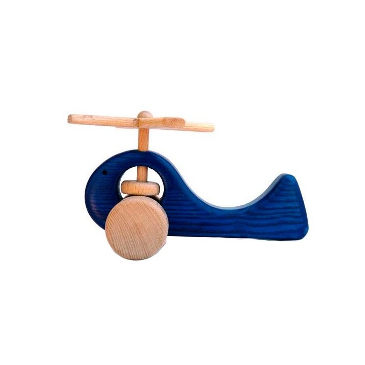 Helicóptero de madera
