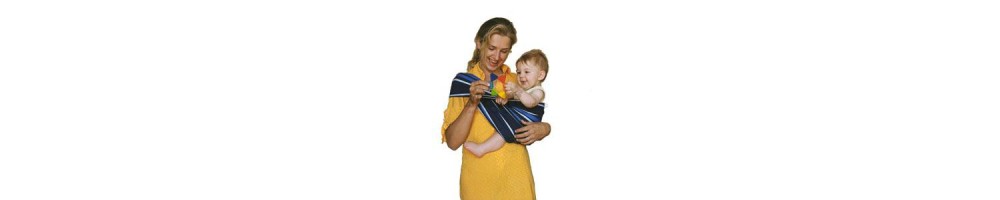 Fulares, pareos y mochilas de porteo infantil