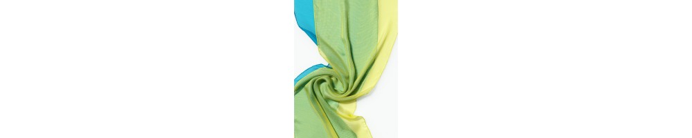 Chal de seda Tissu de gasa