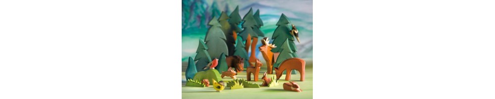 Animales de campo de madera Ostheimer