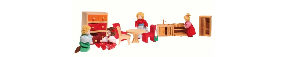 Muebles casas de muñecas